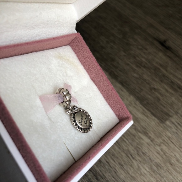 Pandora Sweet Sister Dangling Charm - Picture 2 of 5